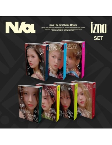 [Smart Album][SET] izna 1st Mini Album - N/a (SET Ver.) 7izna Ver.