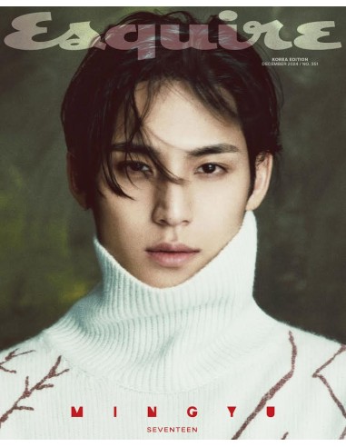 Magazine Esquire 2024-12 Type.A SEVENTEEN MINGYU