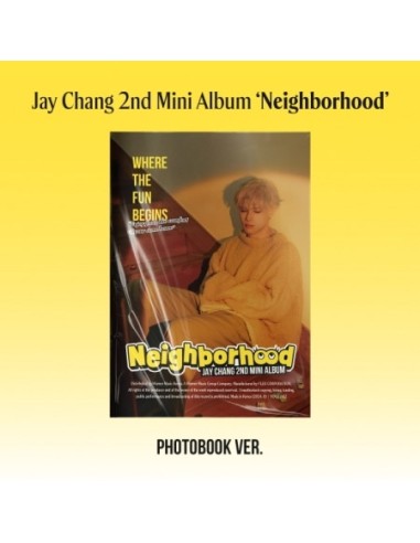 JAY CHANG 2nd Mini Album - NEIGHBORHOOD (Photobook Ver.) CD