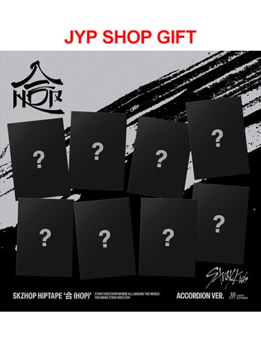 [JYP Shop Gift][ACCORDION] Stray Kids Album - SKZHOP HIPTAPE '合 (HOP)'  (Random Ver.) CD