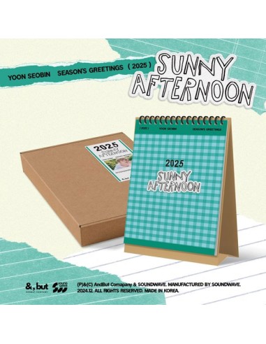 YOON SEOBIN 2025 SEASON'S GREETINGS [Sunny afternoon]