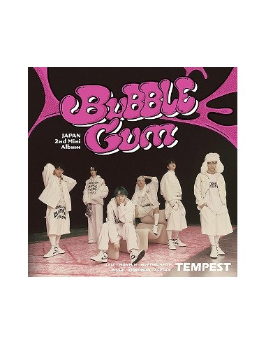 [Japanese Edition] TEMPEST 2nd Mini Album - BUBBLE GUM (STANDARD) CD