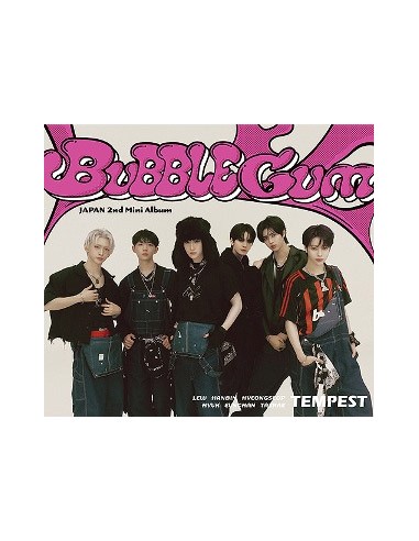 [Japanese Edition] TEMPEST 2nd Mini Album - BUBBLE GUM (LIMITED) CD