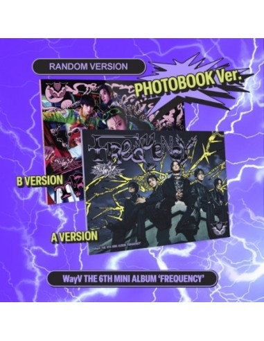 [Photobook] WayV 6th Mini Album - ﻿FREQUENCY (Random Ver.) CD