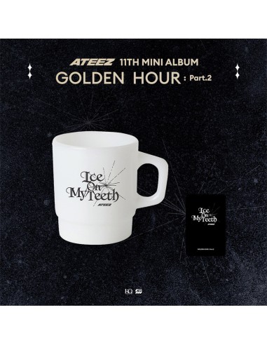 [Pre Order] ATEEZ GOLDEN HOUR : Part.2 Goods - MILK GLASS