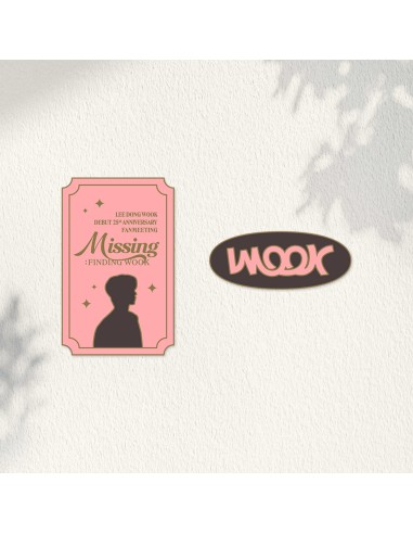 [Pre Order] LEE DONG WOOK Missing Goods - BADGE SET