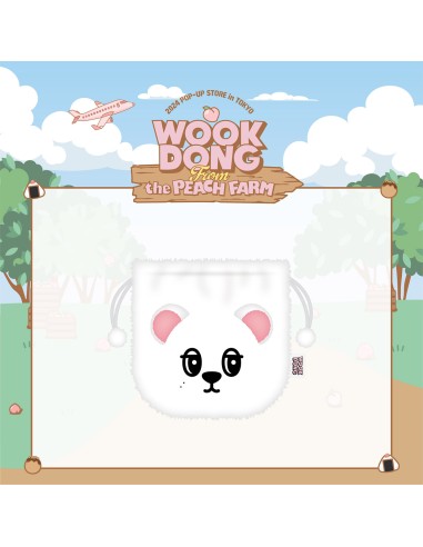 [Pre Order] WOOKDONG From the PEACH FARM in TOKYO Goods - WOOKDONG STRING POUCH