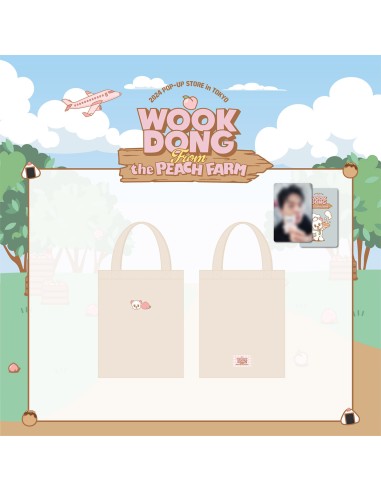 [Pre Order] WOOKDONG From the PEACH FARM in TOKYO Goods - MINI ECO BAG