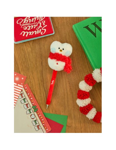 BT21 minini Petit Holiday Goods - Snowman Plush