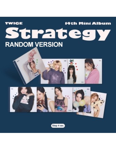 [Step 4] TWICE 14th Mini Album - STRATEGY (Random Ver.) CD