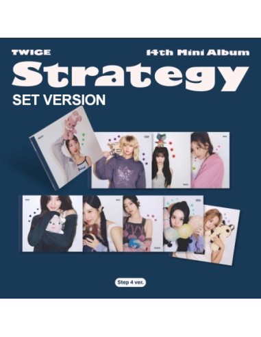 [Step 4][SET] TWICE 14th Mini Album - STRATEGY (SET Ver.) 9CD