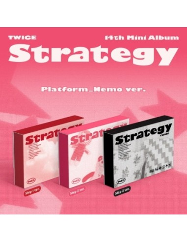 [Smart Album] TWICE 14th Mini Album - STRATEGY (Random Ver.) Platform_Nemo Ver.