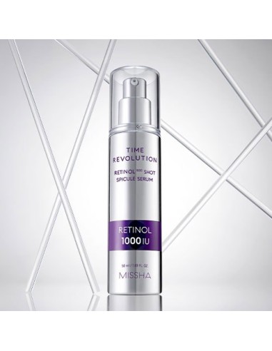 [MISSHA] Time Revolution Retinol 1000 Shot Spicule Serum 50ml