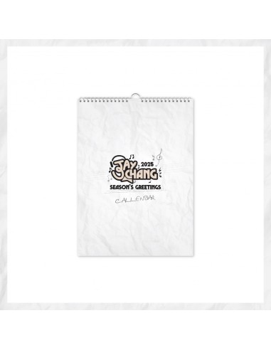 [Pre Order] Jay Chang 2025 SEASON'S GREETINGS Goods - WALL CALENDAR