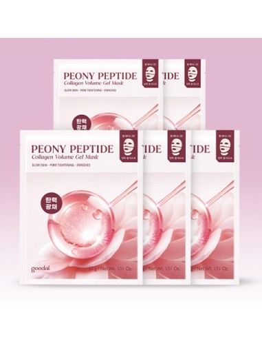 [CLIO] Peony Peptide Collagen Volume Gel Mask 5EA