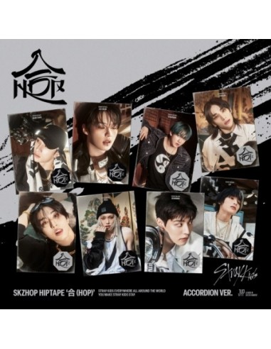 [ACCORDION] Stray Kids Album - SKZHOP HIPTAPE '合 (HOP)'  (Random Ver.) CD