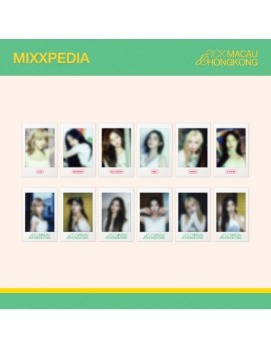 [Pre Order] NMIXX MIXXPEDIA: PICK MACAU & HONGKONG Goods - POLAROID STICKER PACK