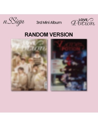 n.SSign 3rd Mini Album - Love Potion (Random Ver.) CD