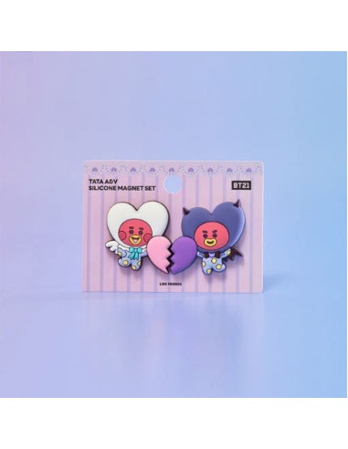 BT21 Angel & Villain Goods - Silicon Magnet Set