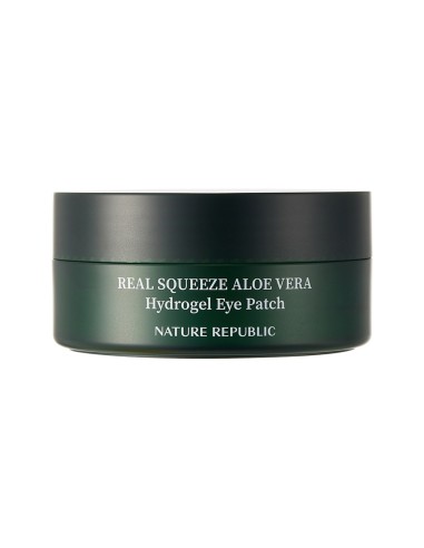 [ Nature Republic ] Real Squeeze Aloe Vera Hydrogel Eye Patch 60P