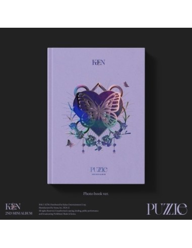 KEN 2nd Mini Album - PUZZLE (Photobook Ver.) CD