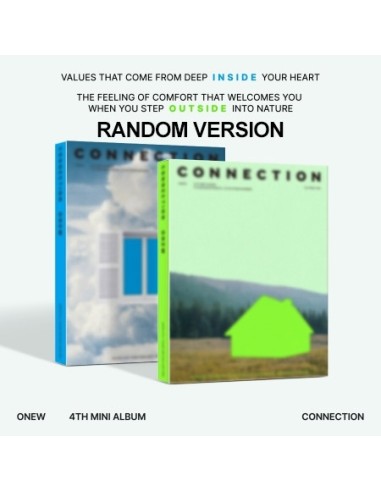 [Photobook] ONEW 4th Mini Album - CONNECTION (Random Ver.) CD