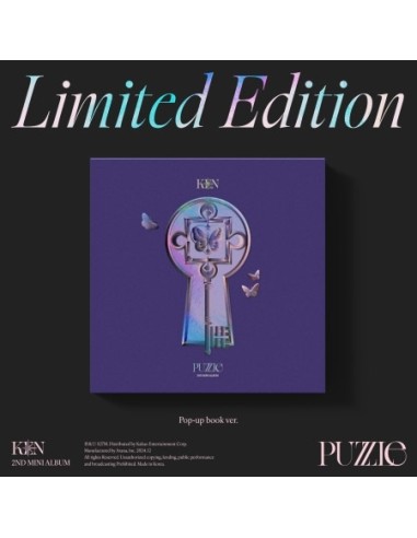 [Limited] KEN 2nd Mini Album - PUZZLE (Pop-up Book Ver.) CD