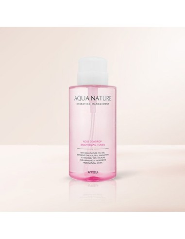 [ A'PIEU ] Aqua Nature Rose Dew Drop Brightning Toner 500ml