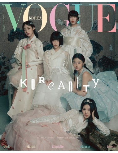 Magazine Vogue 2025-01 Type.A MINJI, HANNI, DANIELLE, HAERIN, HYEIN