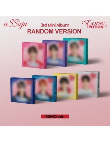 [Smart Album] n.SSign 3rd Mini Album - Love Potion (Random Ver.) NEMO ALBUM