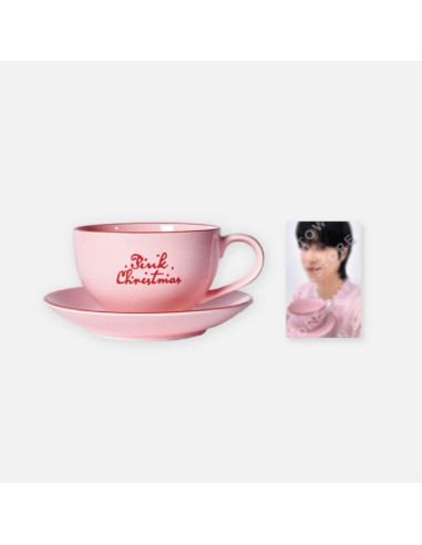 [Pre Order] TVXQ 2024 PINK CHRISTMAS CUP & SAUCER SET