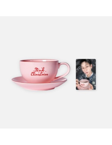 [Pre Order] SUPER JUNIOR 2024 PINK CHRISTMAS CUP & SAUCER SET