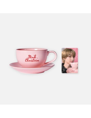 [Pre Order] RIIZE 2024 PINK CHRISTMAS CUP & SAUCER SET