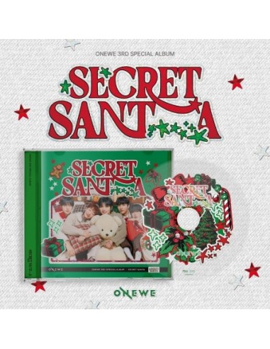 ONEWE 3rd Special Album - SECRET SANTA CD + Poster