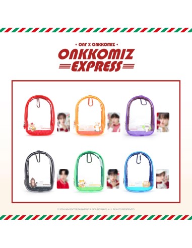 [Pre Order] ONF ONKKOMIZ EXPRESS Goods - PVC CLEAR POUCH