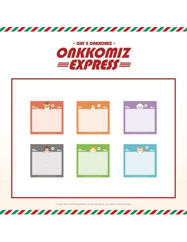 [Pre Order] ONF ONKKOMIZ EXPRESS Goods - STICKY MEMO