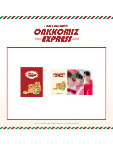 [Pre Order] ONF ONKKOMIZ EXPRESS Goods - RANDOM TRADING CARD