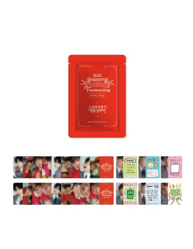 [Pre Order] BAEKHYUN 2024 CHRISTMAS FANMEETING Goods - TRADING CARD