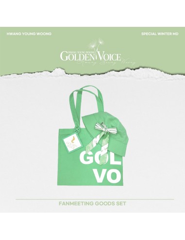 HWANG YOUNG WOONG GOLDEN VOICE Goods - FANMEETING GOODS SET