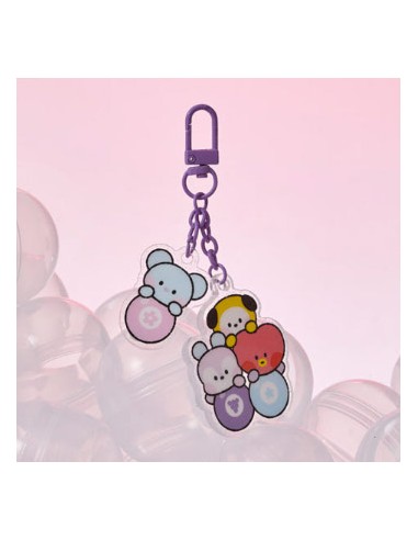 BT21 Lucky Gatcha Goods - minini Acrylic Keyring A