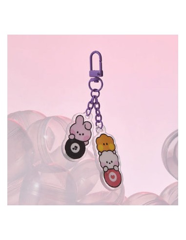 BT21 Lucky Gatcha Goods - minini Acrylic Keyring B