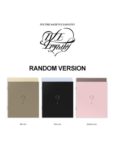 IVE 3rd EP Album - IVE EMPATHY (Random Ver.) CD