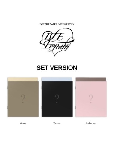 [SET] IVE 3rd EP Album - IVE EMPATHY (SET Ver.) 3CD