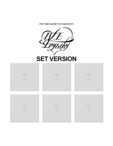 [DIGIPACK][SET] IVE 3rd EP Album - IVE EMPATHY (SET Ver.) 6CD