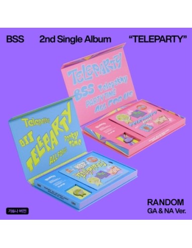 BSS 2nd Single Album - TELEPARTY (Random Ver.) CD