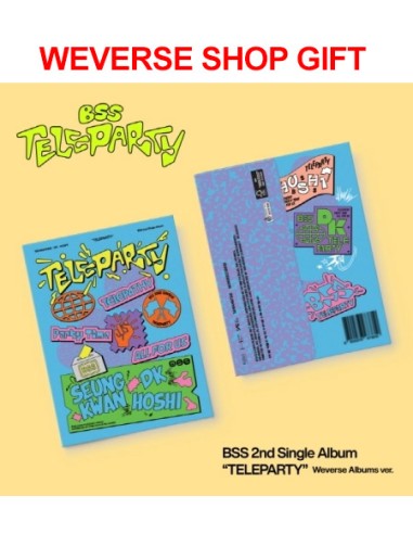 [Weverse Shop Gift][Smart Album] BSS 2nd Single Album - TELEPARTY Weverse Albums Ver.