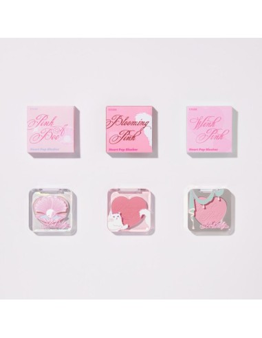 [ETUDE HOUSE] Heart Pop Blusher - Pink Shy 4g