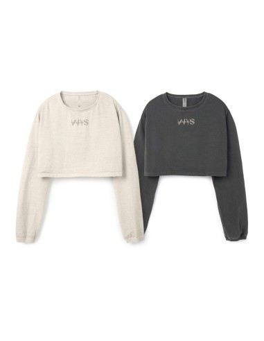 MEOVV Dance Practice Goods - DYED CROP L/S TEE