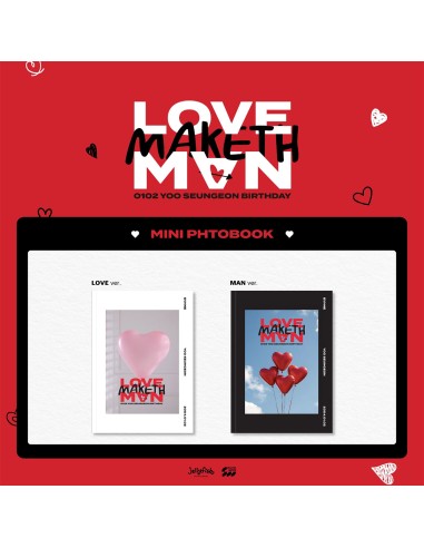 EVNNE YOO SEUNGEON BIRTHDAY LOVE MAKETH MAN Goods - PHOTOBOOK