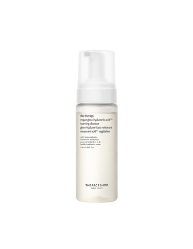 [Thefaceshop] The Therapy Vegan Glow-Hyaluronic Acid Foaming Cleanser 150ml